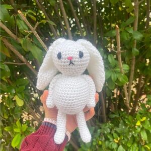 Handmade crochet bunny